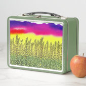 Feiern von Bauern Metall Brotdose (Beispiel)