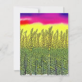 Feiern von Bauern Mitteilungskarte (Vorderseite)