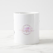 Feiern von Cozies Jumbo-Tasse (Vorderseite)