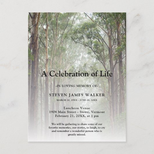 Feiern von Denkmälern Postkarte (Vorderseite)