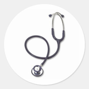 Feiern von Krankenpflege und von Medizin Runder Aufkleber
