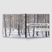 Feiern von Lebensaspekten in der Schneemobile Gästebuch (Voll)