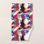 Feiern von Veteranen Badhandtuch Set (Handtuch)