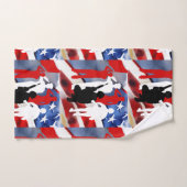 Feiern von Veteranen Badhandtuch Set (Handtuch)