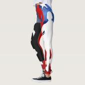 Feiern von Veteranen Leggings (Links)