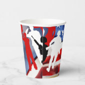 Feiern von Veteranen Pappbecher (Rechts)