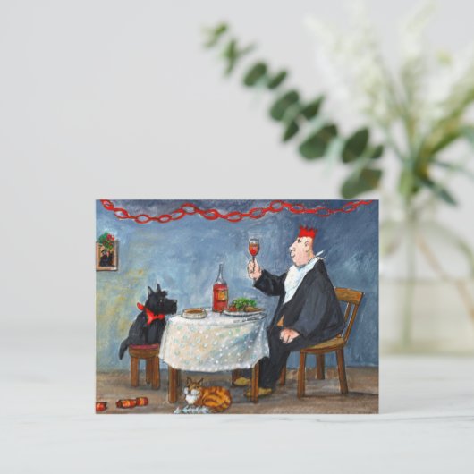 Feiern von Weihnachten (Stehend Vorderseite)