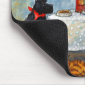 Feiern von Weihnachten Mousepad (Ecke)