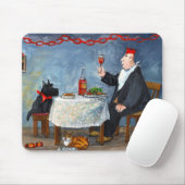 Feiern von Weihnachten Mousepad (Mit Mouse)
