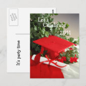 Feiern wir 2011 postkarte (Vorne/Hinten)