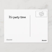 Feiern wir 2011 postkarte (Rückseite)