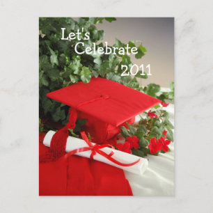 Feiern wir 2011 postkarte