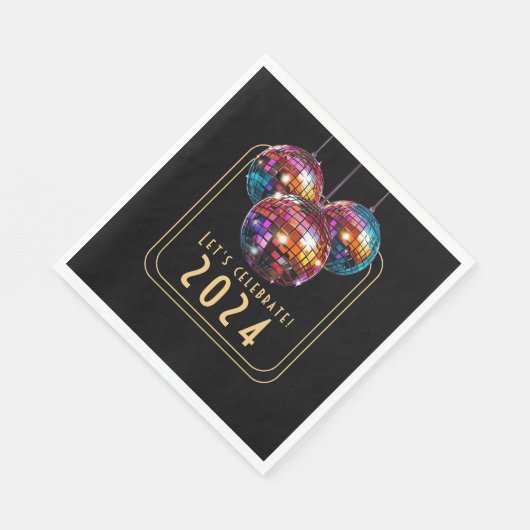 Feiern wir 2024 serviette (Ecke)