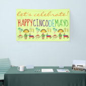 Feiern wir Cinco de Mayo Fiesta Party Decor Banner (Messeveranstaltung)