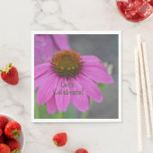 Feiern wir Cone-Blume Serviette (Beispiel)