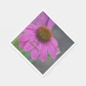Feiern wir Cone-Blume Serviette (Ecke)