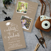 Feiern wir das Graduate Kraft Grad Party Einladung