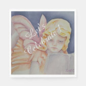 Feiern wir das Lesen Serviette (Vorderseite)