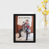 Feiern wir das neue oder das Überleben des neuen J Karte (Gelbe Blume)