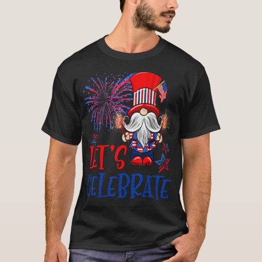 Feiern wir den 4. Juli T-Shirt (Vorderseite)