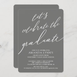 Feiern wir die Einladung des Graduate Abschluss