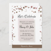 Feiern wir die Einladung zu einer engagierten Part (Vorne/Hinten)