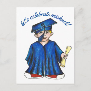 Feiern wir die Einladung zur Graduiertenparty