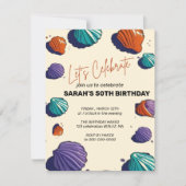 Feiern wir die Einladungs-Vorlage, bearbeitbare Üb Einladung (Vorderseite)