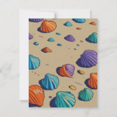 Feiern wir die Einladungs-Vorlage, bearbeitbare Üb Einladung (Rückseite)