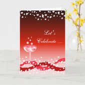 Feiern wir die Karte (Gelbe Blume)