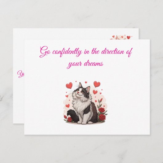 Feiern wir die phantastische Errungenschaft von Postkarte (Vorne/Hinten)