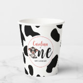 Feiern wir einen ersten Geburtstag Pappbecher (Vorderseite)