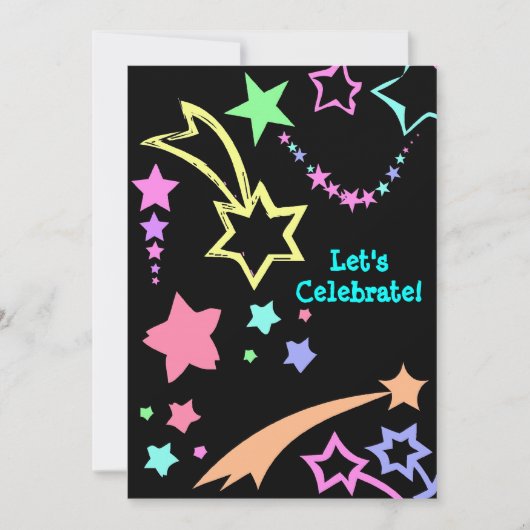 Feiern wir! Einladung (Vorderseite)