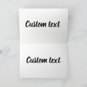 Feiern wir Einladungskarte (Innenseite)