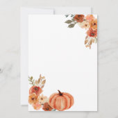 Feiern wir Herbst Y'all Boho Arch Harvest Party Einladung (Rückseite)