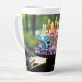 Feiern wir! Latte Tasse (Linke Ecke)