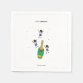 Feiern wir Paper Napkin Serviette (Vorderseite)