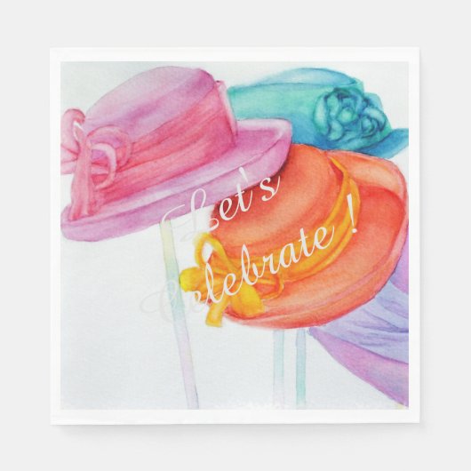 Feiern wir serviette (Vorderseite)