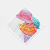 Feiern wir serviette (Ecke)