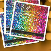 Feiern wir Sparkling Sequins Serviette