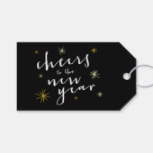 Feiern zu den neuen Sternexplosionen Feuerwerke Mo Geschenkanhänger (Vorderseite (Horizontal))