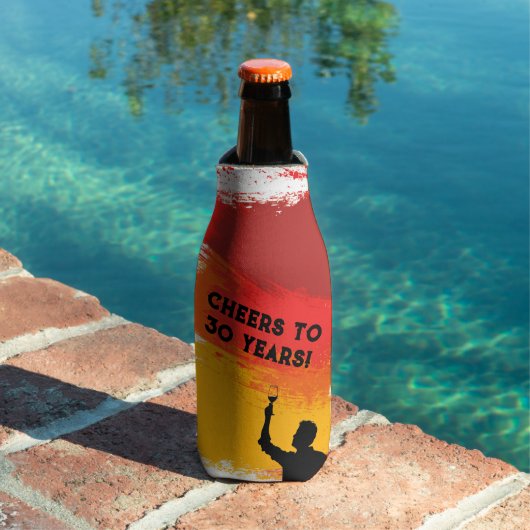 Feiern zu einem anderen Jahr (männlich) Flaschenkühler (In Situ Pool)