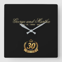 Feiern zum 30. Jahrestag. Personalisierbar.