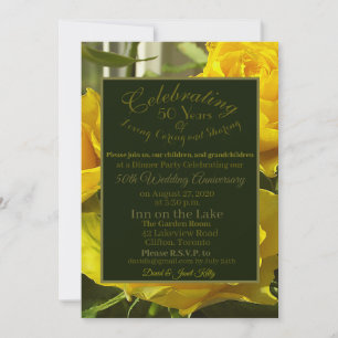 Feiern zum 50. Jahrestag der Hochzeit