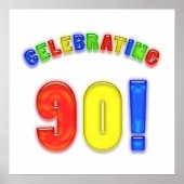 Feiern zum 90. Geburtstag Poster (Vorne)