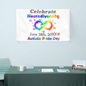 Feiern zum Autistischen Tag der Neurovielfalt Banner (Messeveranstaltung)