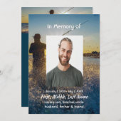 Feiern zum Fischfang im Seeverkehr Einladung (Vorne/Hinten)