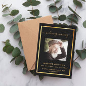 Feiern zum Foto der Lebensbeerdigung Einladung