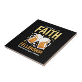 Feiern zum Glauben und zur Freundschaft - Oktoberf Fliese (Seite)