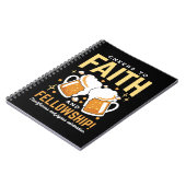 Feiern zum Glauben und zur Freundschaft - Oktoberf Notizblock (Linke Seite)